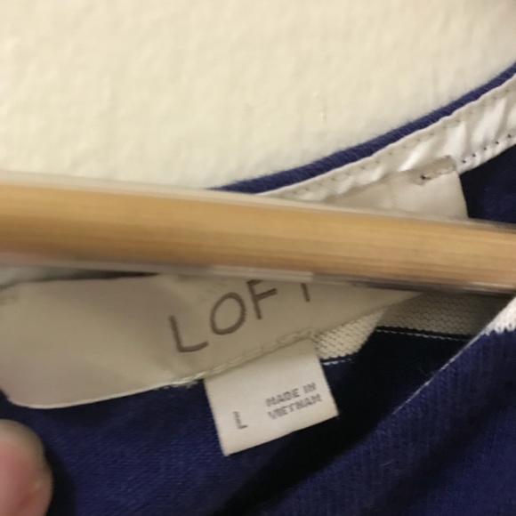 LOFT Formal Striped Tank with Bow - Picture 3 of 3